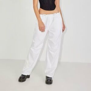 White Parachute Pants Cargo Pants Paxton